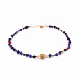 Naszyjnik Choker Lapis Lazuli Bizancjum 24k | BOSKA